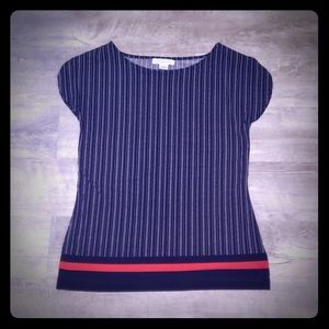 Liz Claiborne Stripe Top